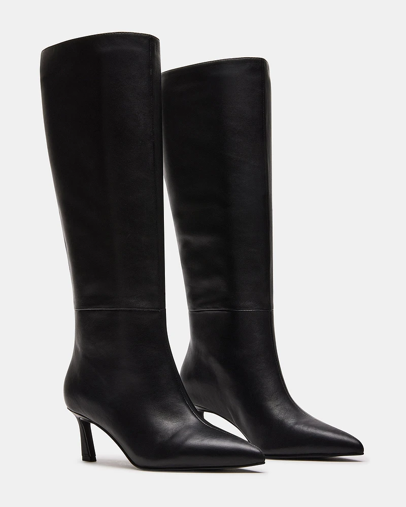 LAVAN BLACK LEATHER