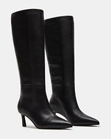 LAVAN BLACK LEATHER