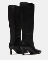 LAVAN BLACK LEATHER