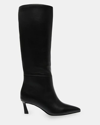 LAVAN BLACK LEATHER