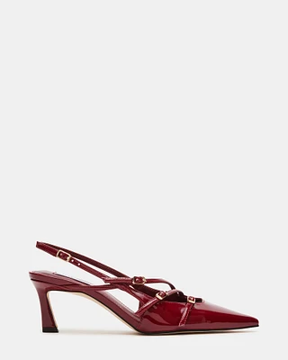 LIANA BURGUNDY PATENT