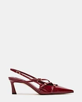 LIANA BURGUNDY PATENT