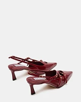 LIANA BURGUNDY PATENT