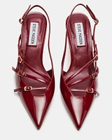 LIANA BURGUNDY PATENT