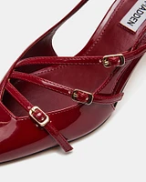 LIANA BURGUNDY PATENT