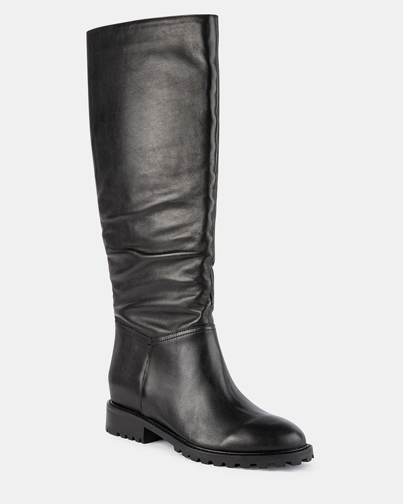 LORALYE BLACK LEATHER