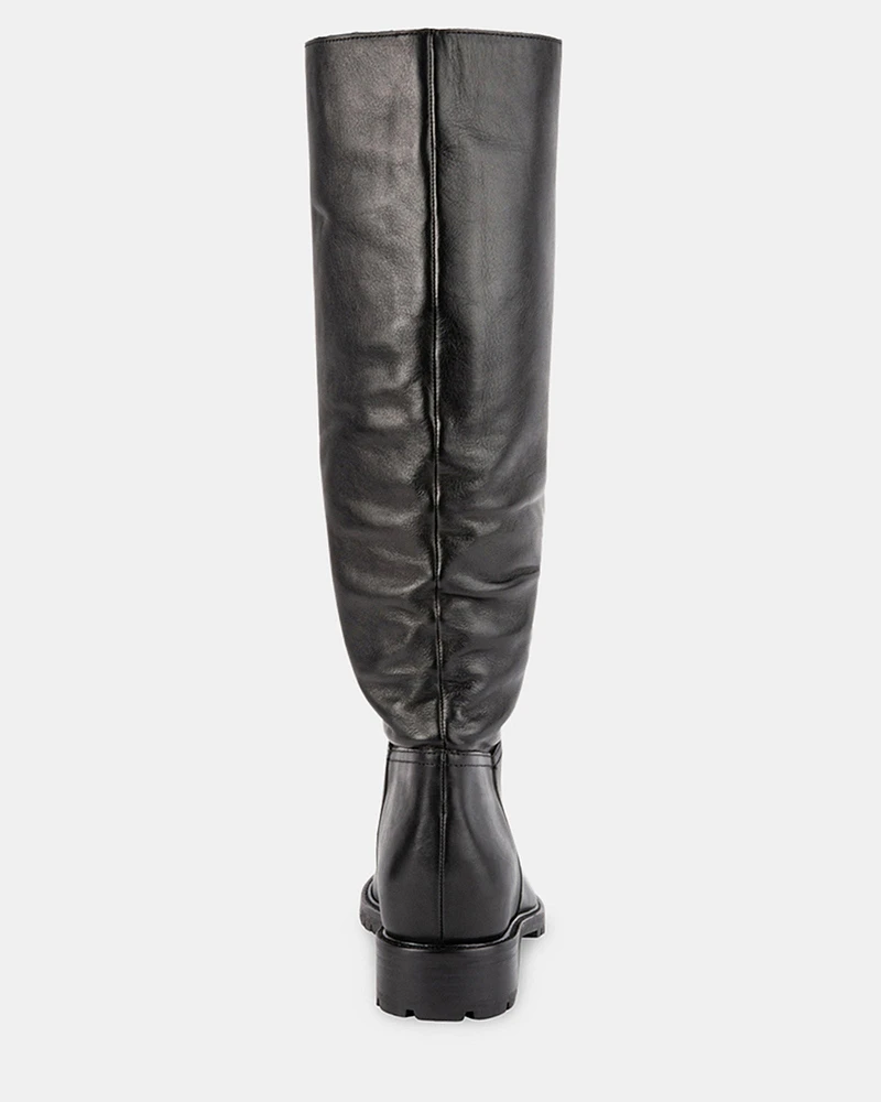 LORALYE BLACK LEATHER
