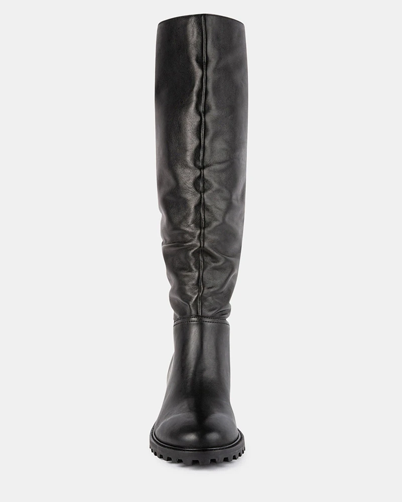 LORALYE BLACK LEATHER