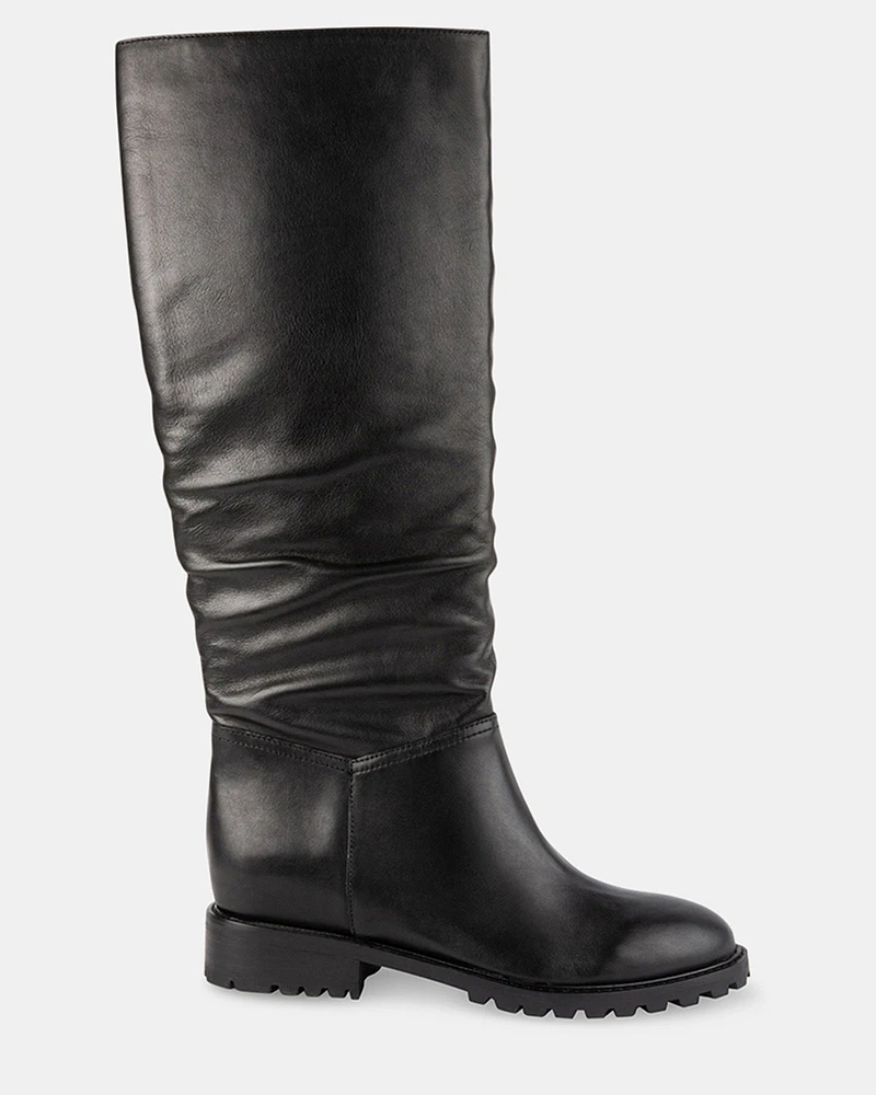 LORALYE BLACK LEATHER