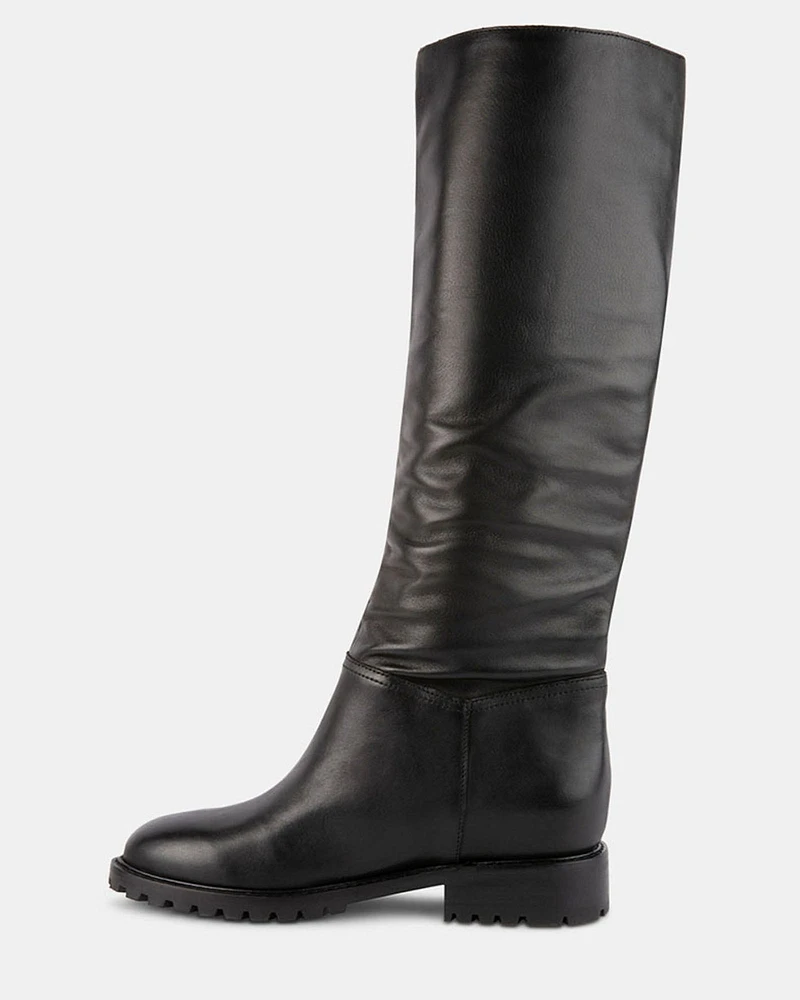 LORALYE BLACK LEATHER