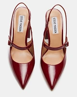 MAEGAN BURGUNDY PATENT