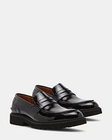 MAISONN BLACK LEATHER