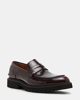 MAISONN BURGUNDY LEATHER