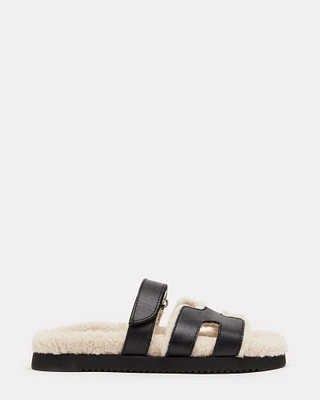 MAYVEN-F BLACK LEATHER