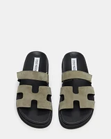MAYVEN KHAKI SUEDE