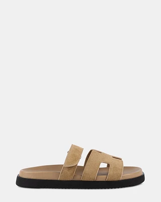 MAYVEN TAUPE SUEDE