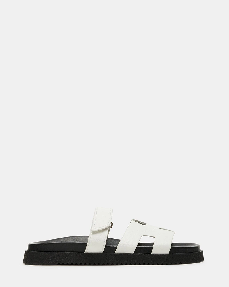 MAYVEN WHITE LEATHER
