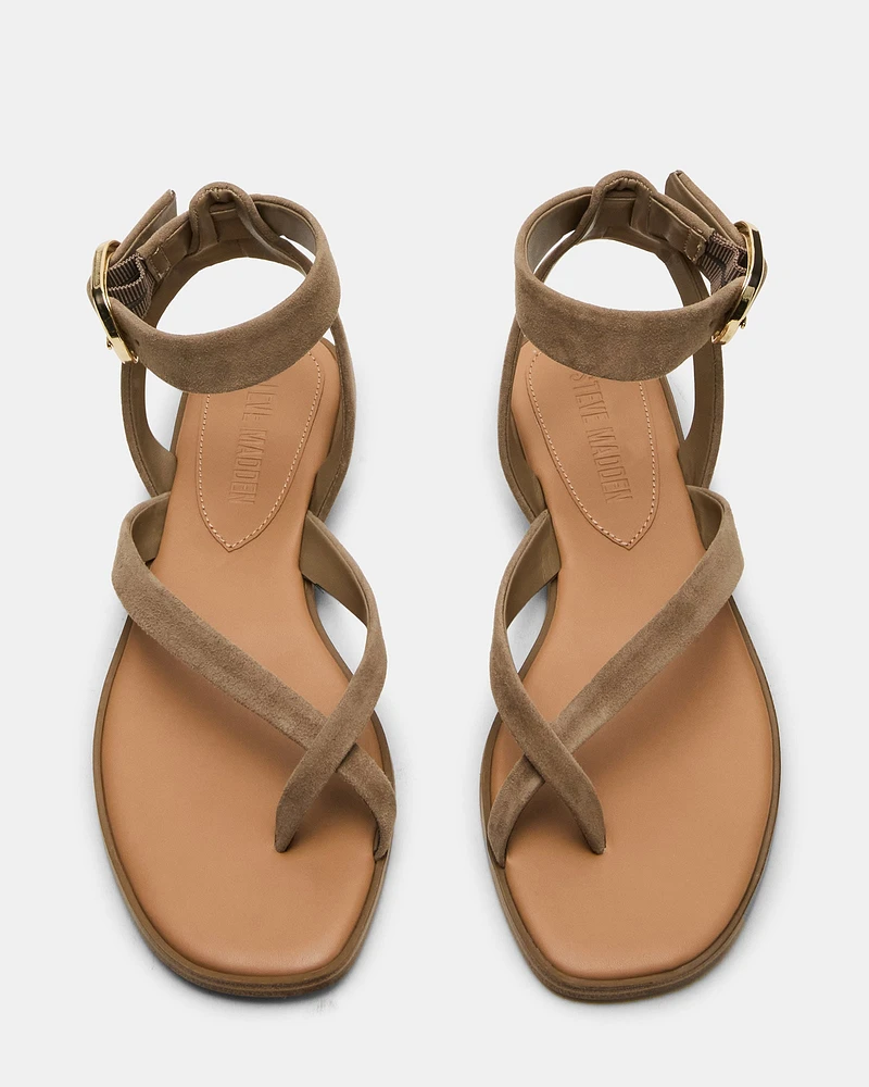 NASHIRA TAUPE SUEDE