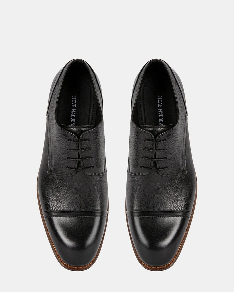 NORVERTT BLACK LEATHER