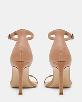 PIKED NATURAL LEATHER