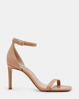 PIKED NATURAL LEATHER
