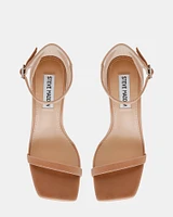 PIKED NATURAL LEATHER