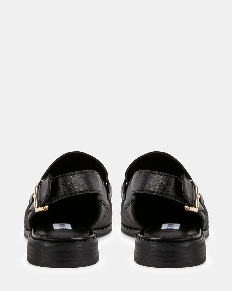 REEVES BLACK LEATHER