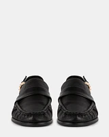 REEVES BLACK LEATHER
