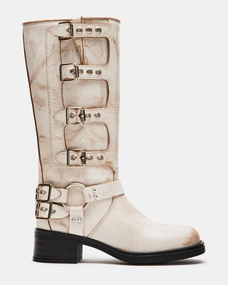 ROCKYY WHITE LEATHER