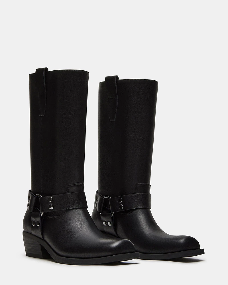 RUSKIN BLACK LEATHER