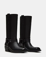 RUSKIN BLACK LEATHER