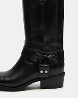 RUSKIN BLACK LEATHER