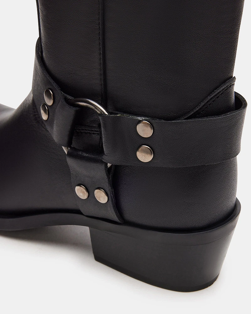 RUSKIN BLACK LEATHER