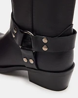 RUSKIN BLACK LEATHER