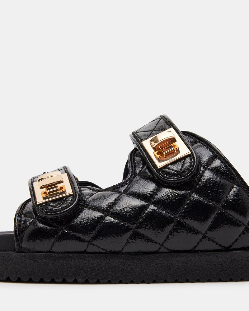 SCHMONA BLACK LEATHER