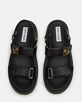 SUPERMONA BLACK LEATHER
