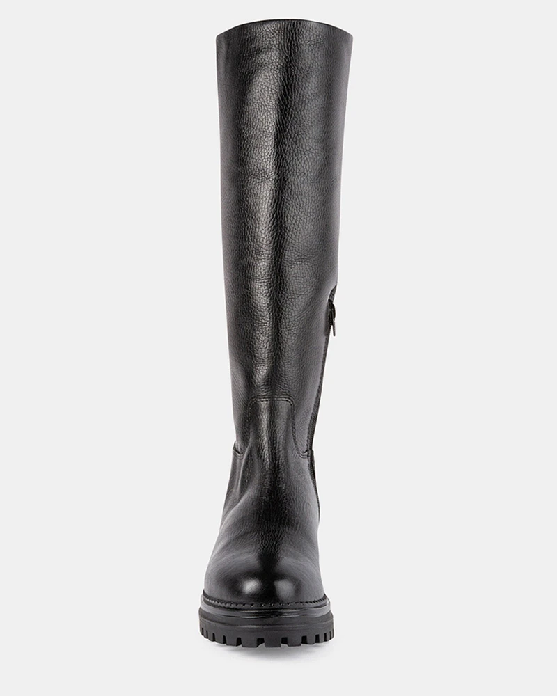 TOBY BLACK LEATHER