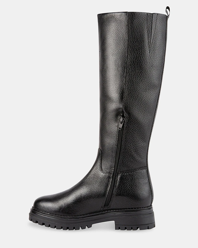 TOBY BLACK LEATHER
