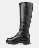 TOBY BLACK LEATHER