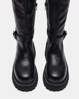 WILLOWW BLACK LEATHER