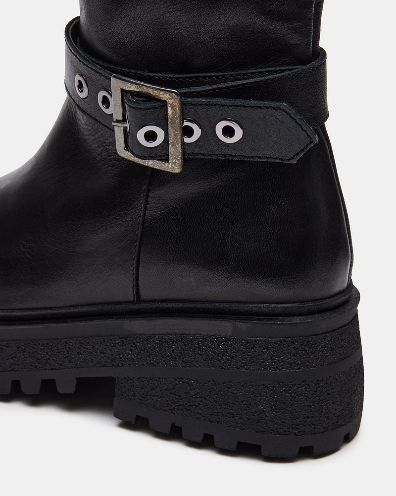 WILLOWW BLACK LEATHER