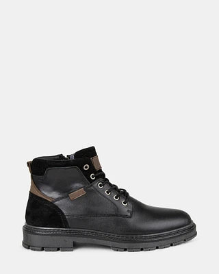 WYSTAN BLACK SUEDE