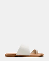 ZANII WHITE LEATHER