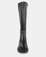 CINDY BLACK LEATHER
