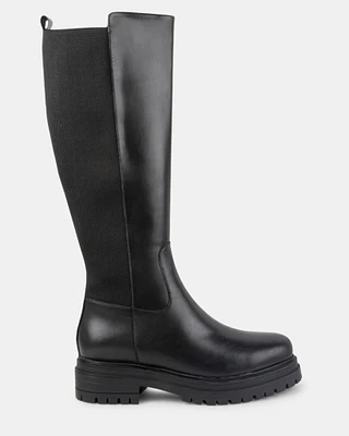 CINDY BLACK LEATHER