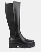 CINDY BLACK LEATHER