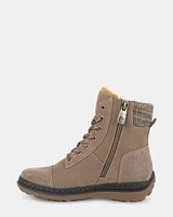 ISABEL TAUPE NUBUCK