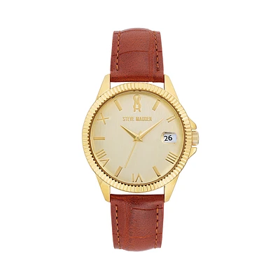 CLASSIC EMBOSSED WATCH GOLD MULTI