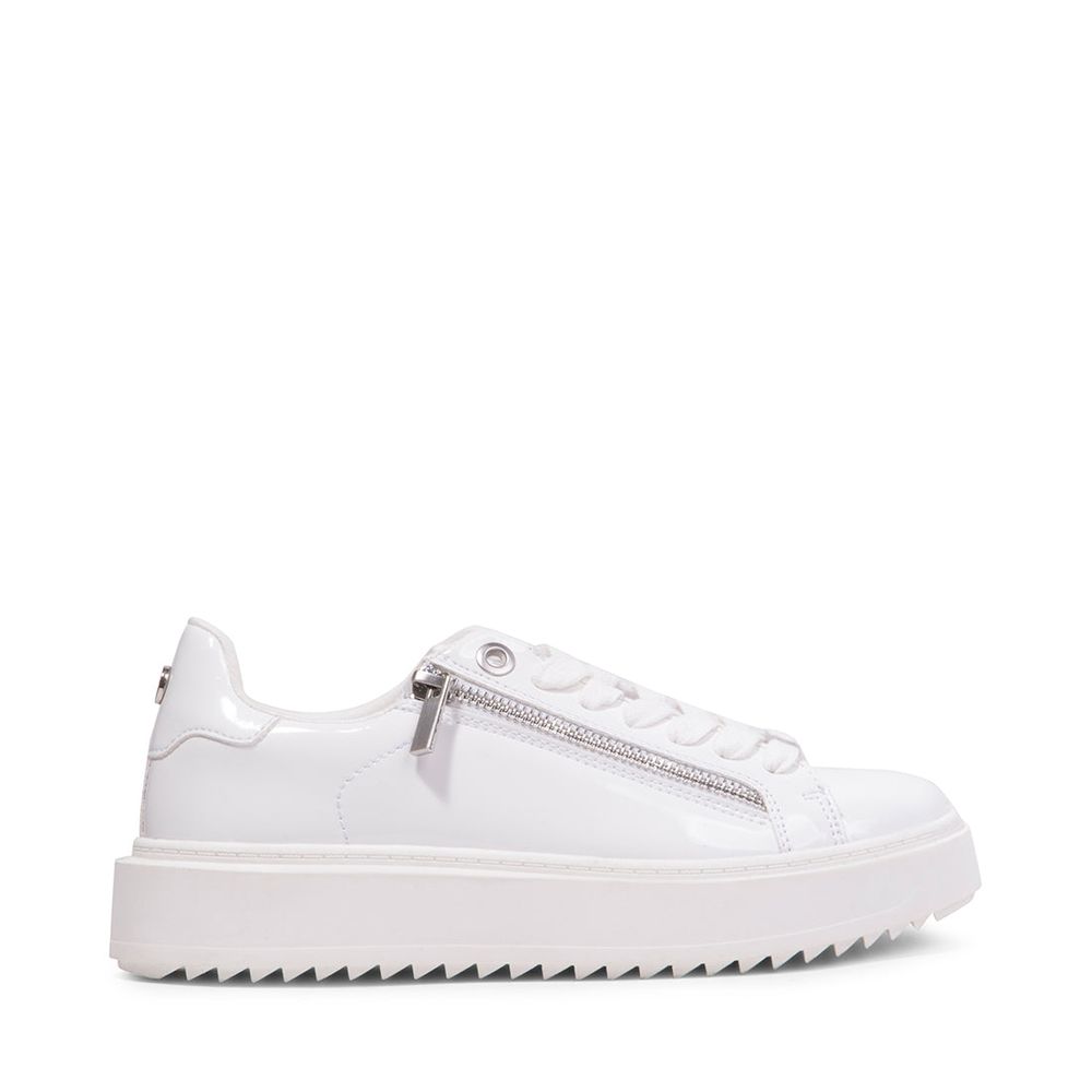 steve madden + MELROSE WHITE PATENT 