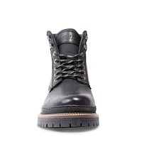 JASPER BLACK LEATHER